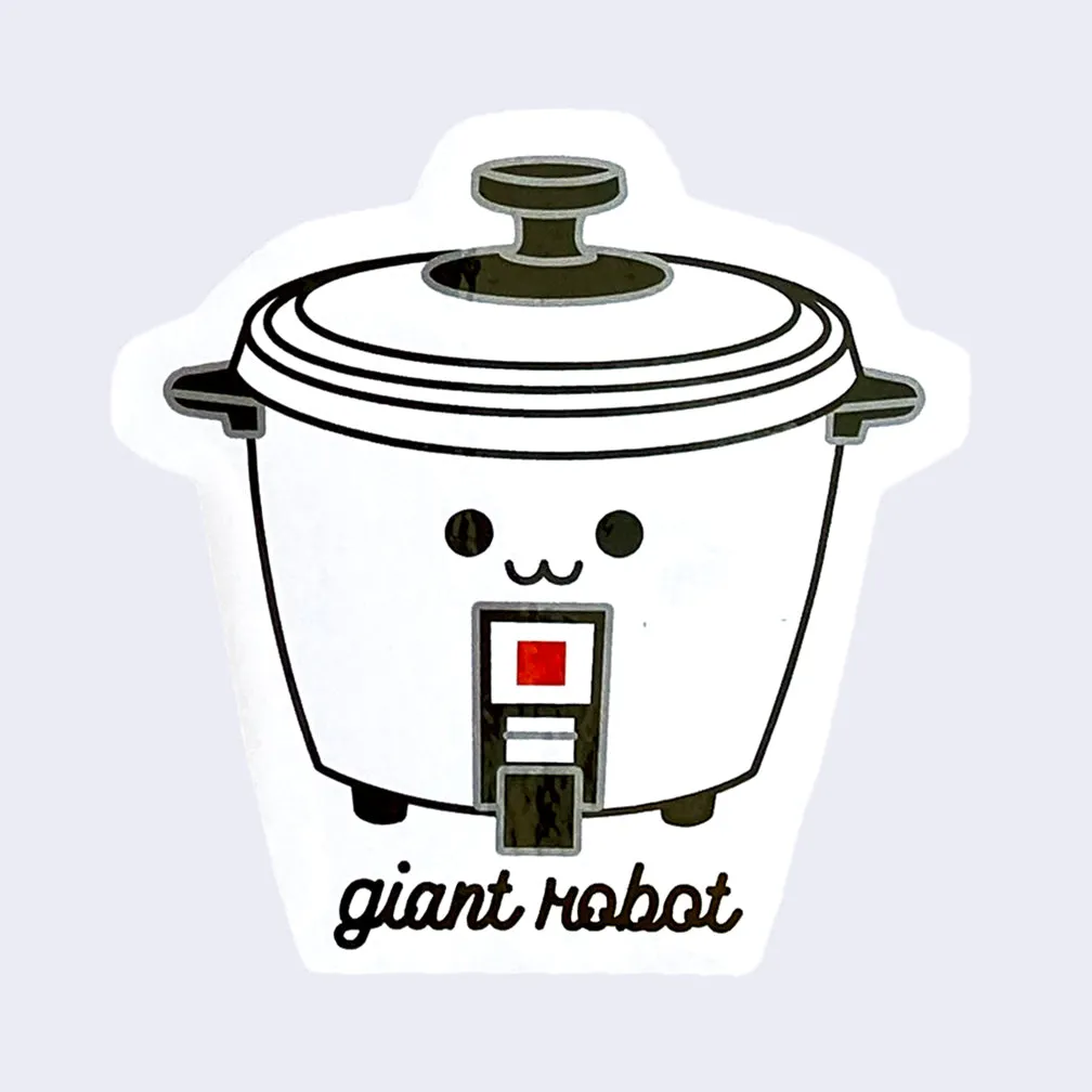 Giant Robot - Rice Cooker Sticker