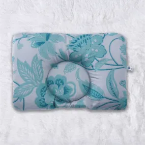 Green Flower New Born Pillow | Baby Pillow | Head Shaping Pillow