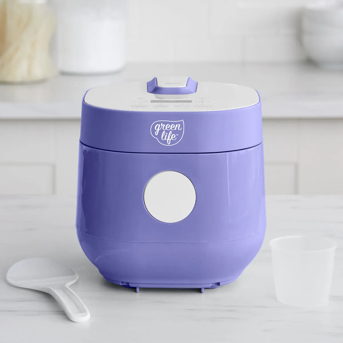 GreenLife Rice & Grains Cooker | Periwinkle