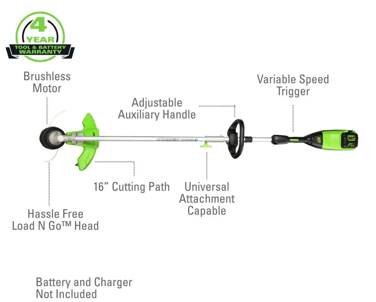 Greenworks 60v Gen II TM String Trimmer (Tool-Only)