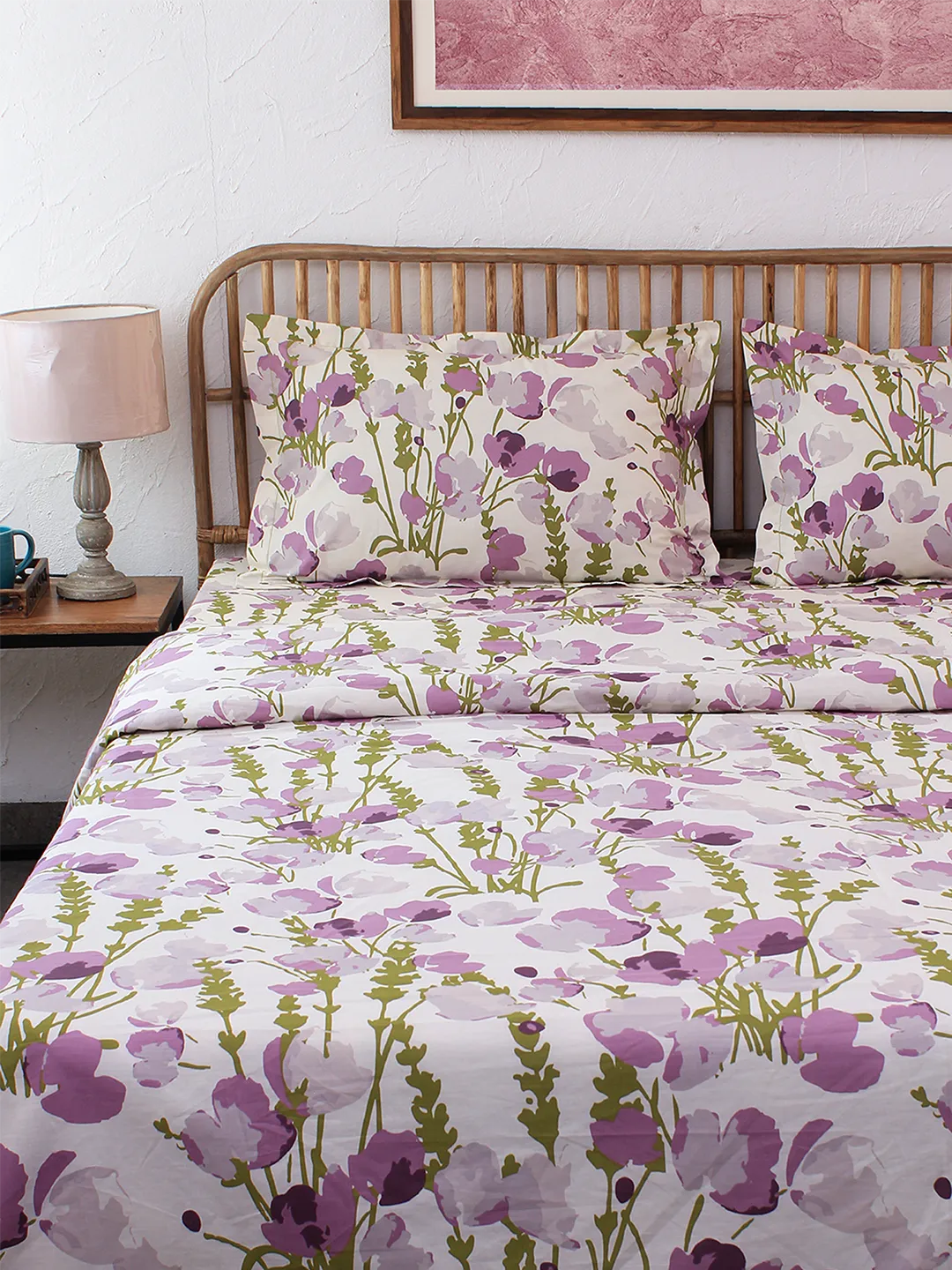 Himalayan Poppie Duvet Cover (Purple)