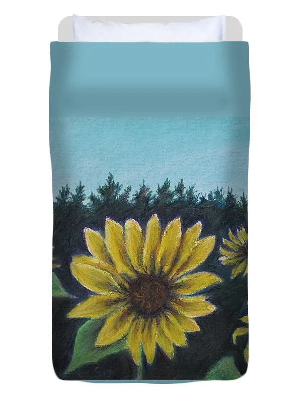 Hours of Flowers - Duvet Cover