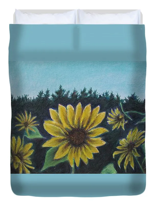 Hours of Flowers - Duvet Cover