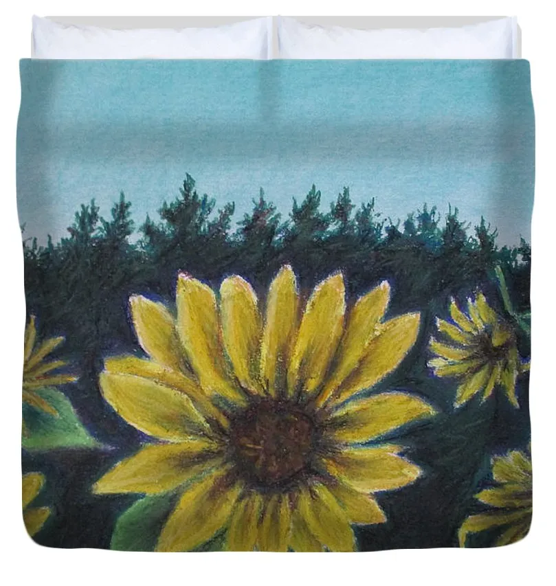 Hours of Flowers - Duvet Cover