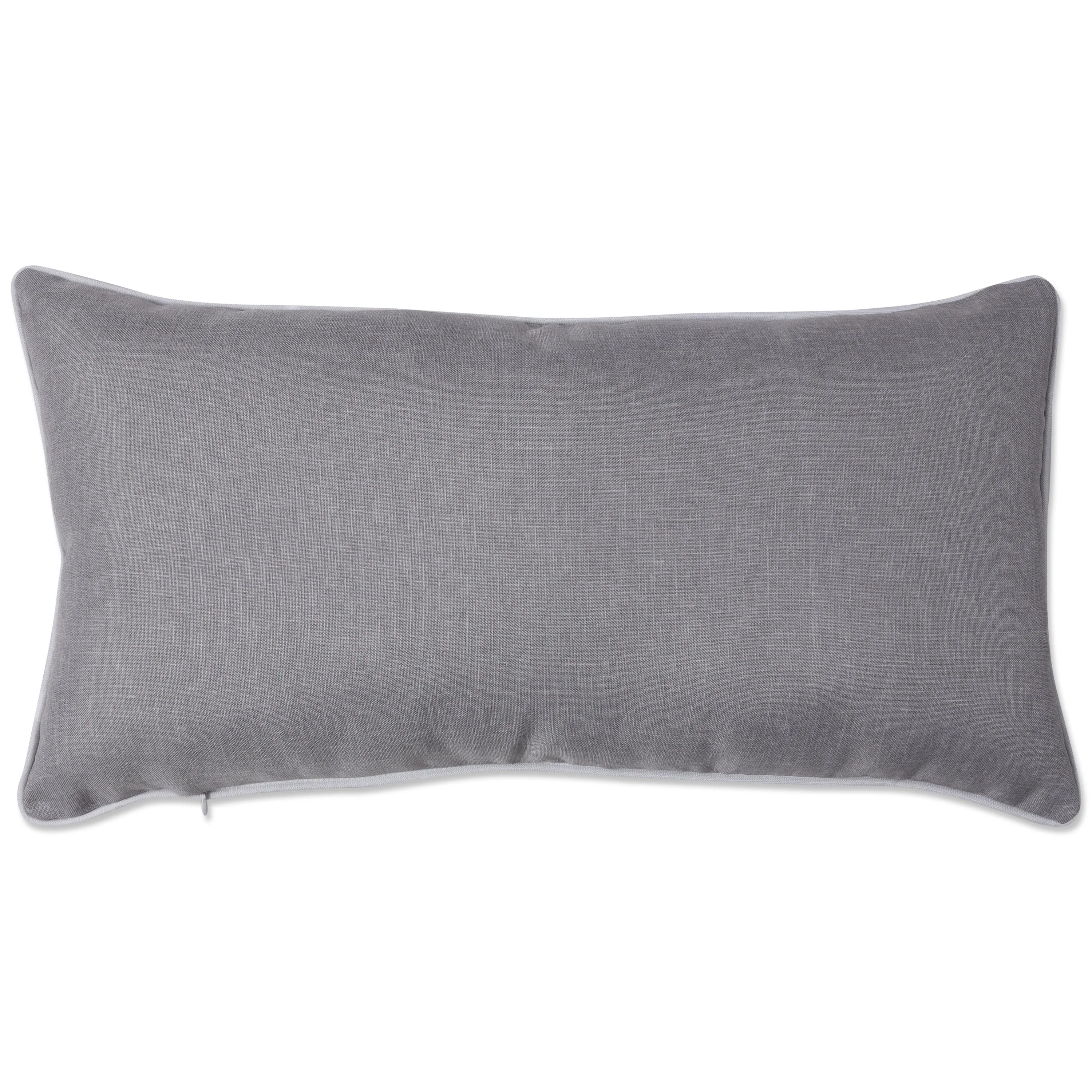 Indoor Valentines XOXO Gray Rectangular 13 X 25 Throw Pillow Cover