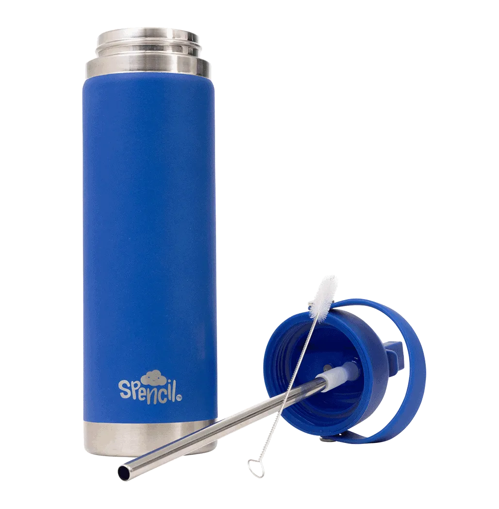 Insulated Water Bottle 650ml - Azure