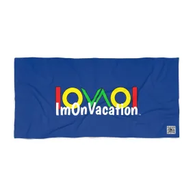 I.O.V-SPS22 Blue Beach Towel