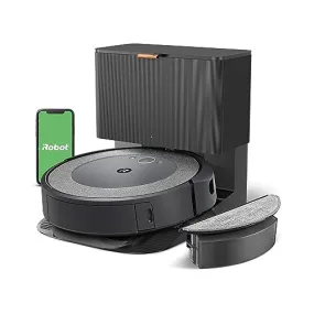 iRobot Roomba Combo i5  Self-Emptying Robot Vacuum and Mop, Clean by Room with Smart Mapping, Empties Itself for Up to 60 Days, Works with Alexa, Personalized Cleaning OS