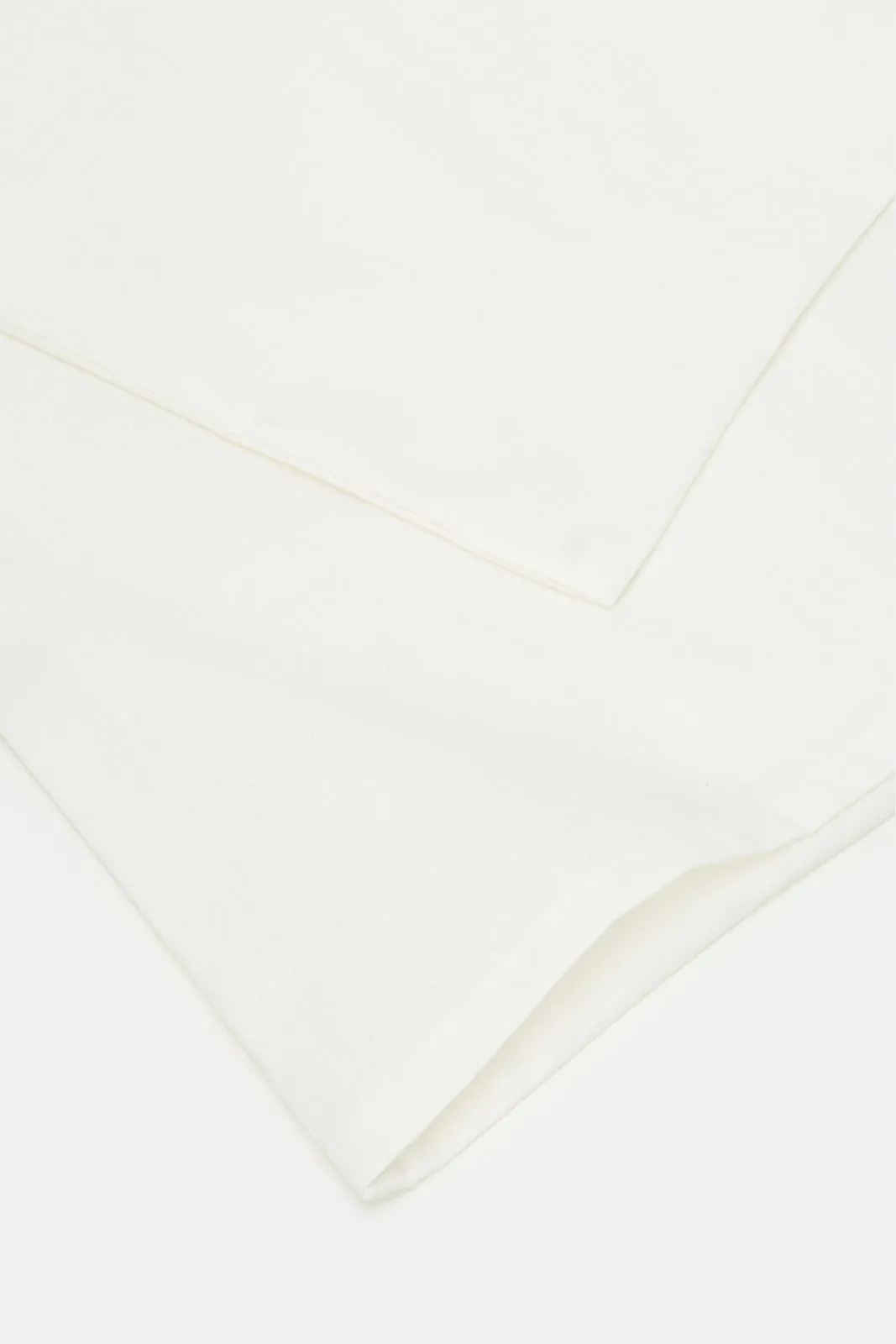 Ivory 2 Piece Duvet Cover Set (Single Size)