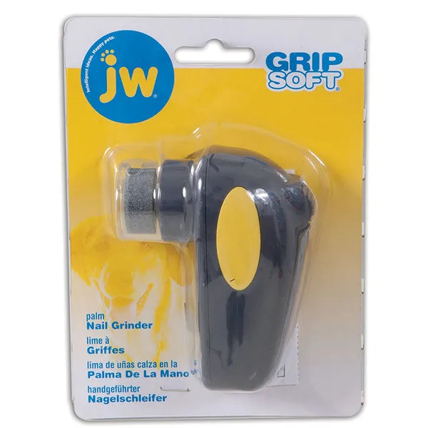 JW PET - GripSoft Palm Nail Grinder for Dog - 7" x 5" x 2"