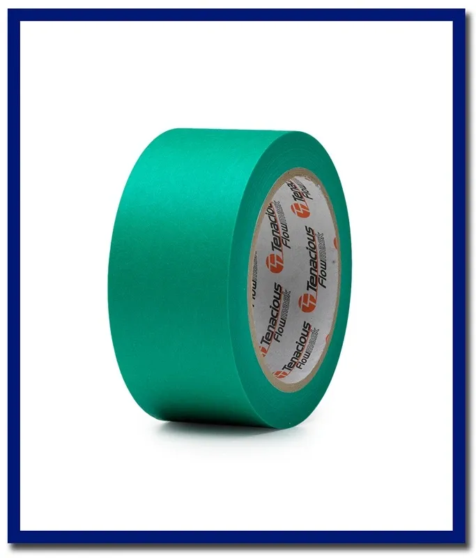 K740 Flowmask Premium Delicate Ultra Low Tack Paper Tape Green - 1 Roll