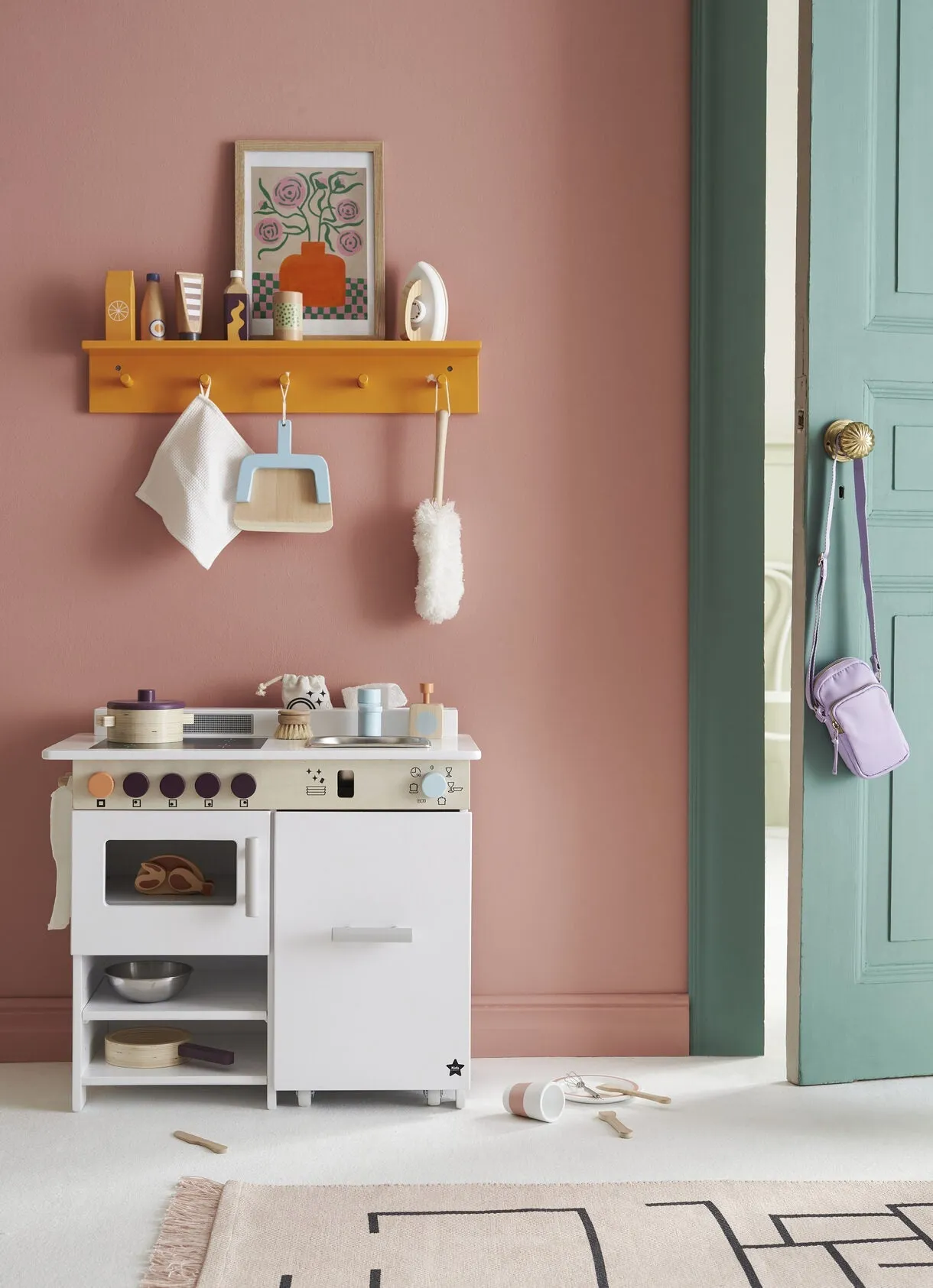 Kids Concept, Wooden Kitchen with Dishwasher