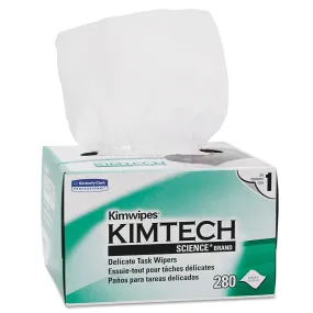 Kimtech Science (34155) Kimwipes Delicate Task Wipes White 1-Ply, 280 Sheet Box