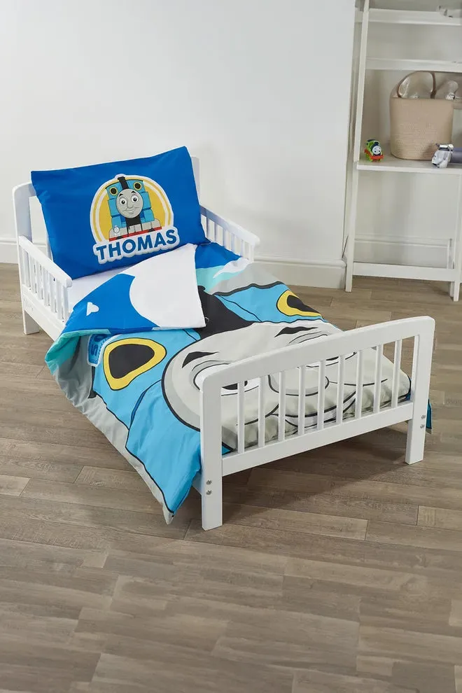 Kinder Valley Blue Thomas Peekaboo Toddler Bedding Set (3 Piece)