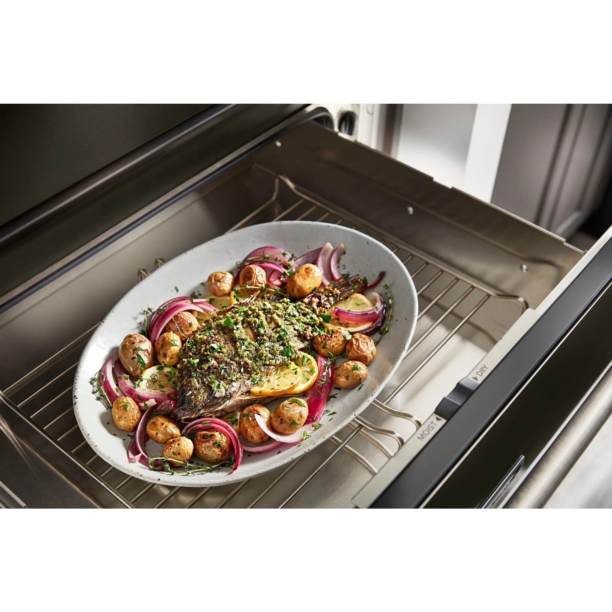 KitchenAid  30'' Slow Cook Warming Drawer with PrintShield Finish (KOWT100EBS)