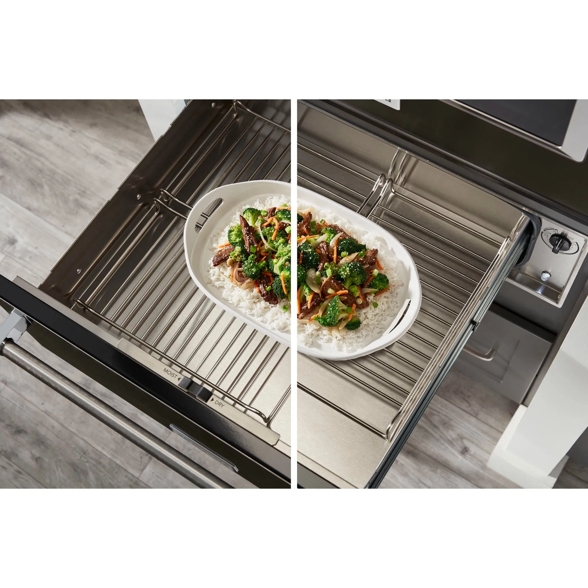 KitchenAid  30'' Slow Cook Warming Drawer with PrintShield Finish (KOWT100EBS)