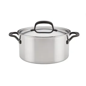 KitchenAid Stockpot with Lid, 6 Quart