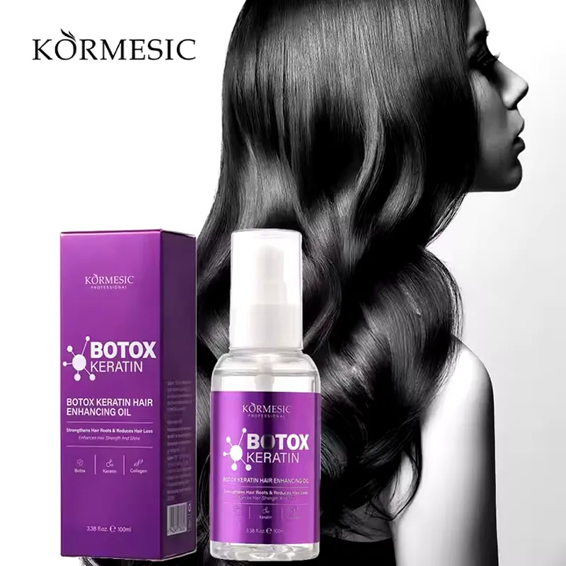 KORMESIC Botox keratin Infused Hair Oil Repair and Damaged Essentials Oil For Hair Treatment 100ml