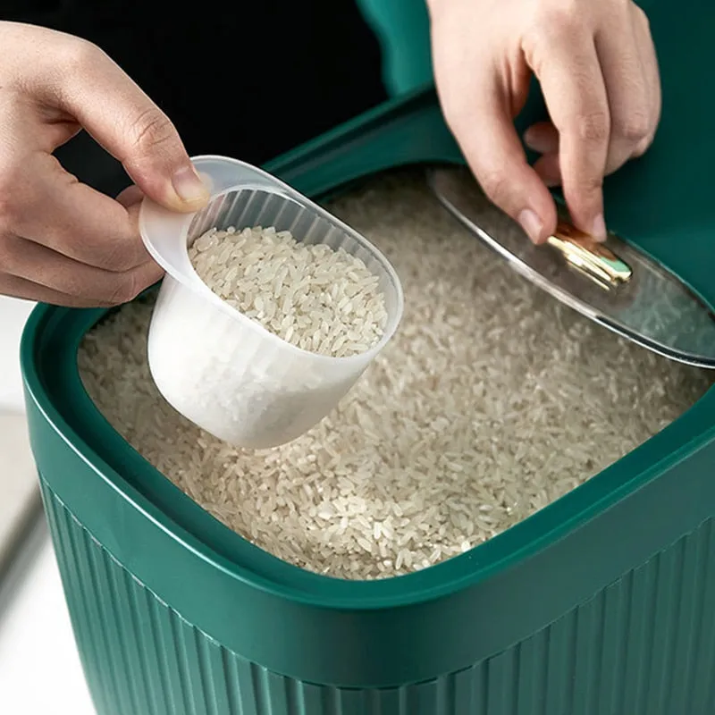 Large Capacity Grain Container Organizer Box