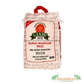 Laxmi Sona Masoori Rice 10lb