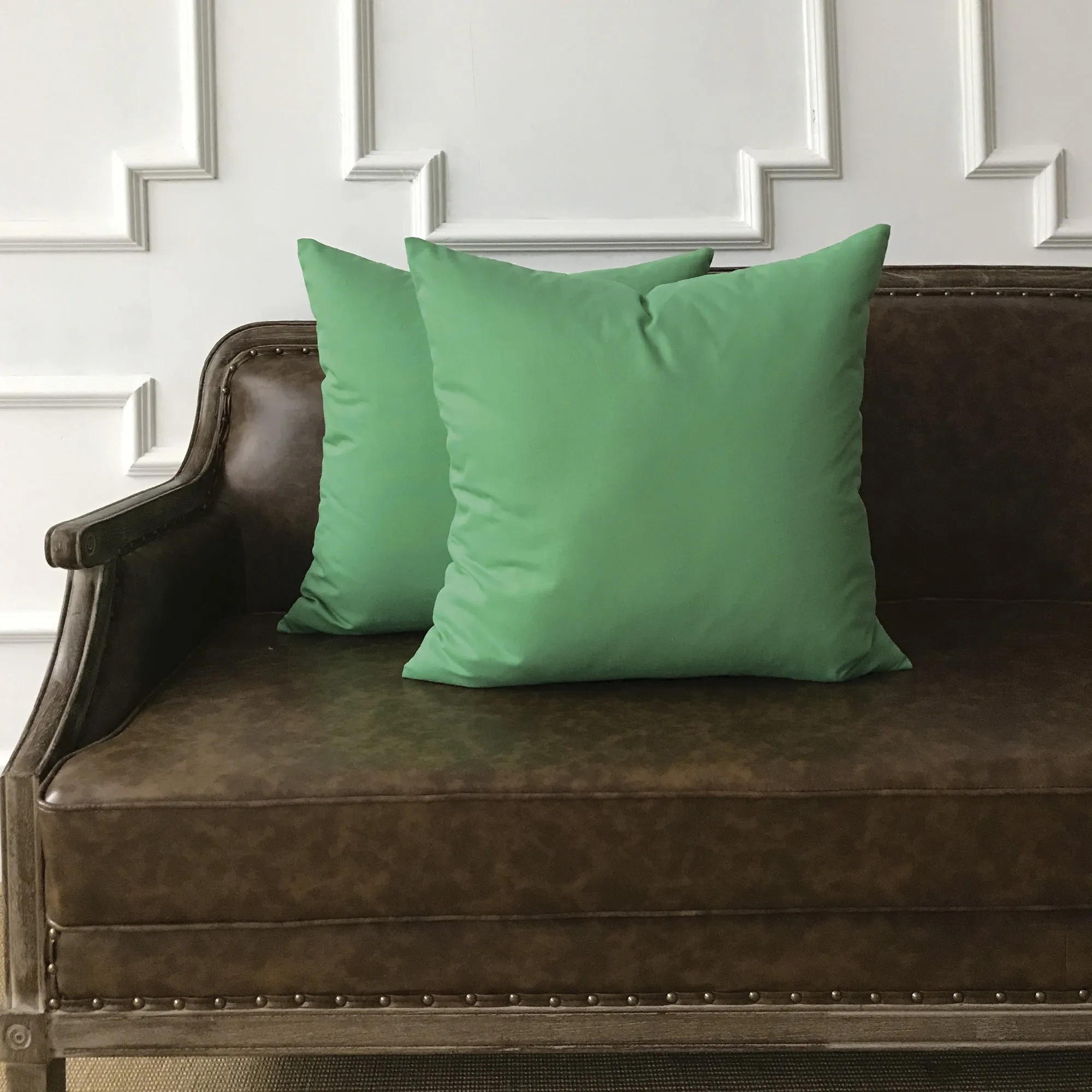 Lime Green Solid Lumbar Pillow Cover 15x26