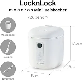 LocknLock Living Model Macaron Rice Cooker 2 Cups