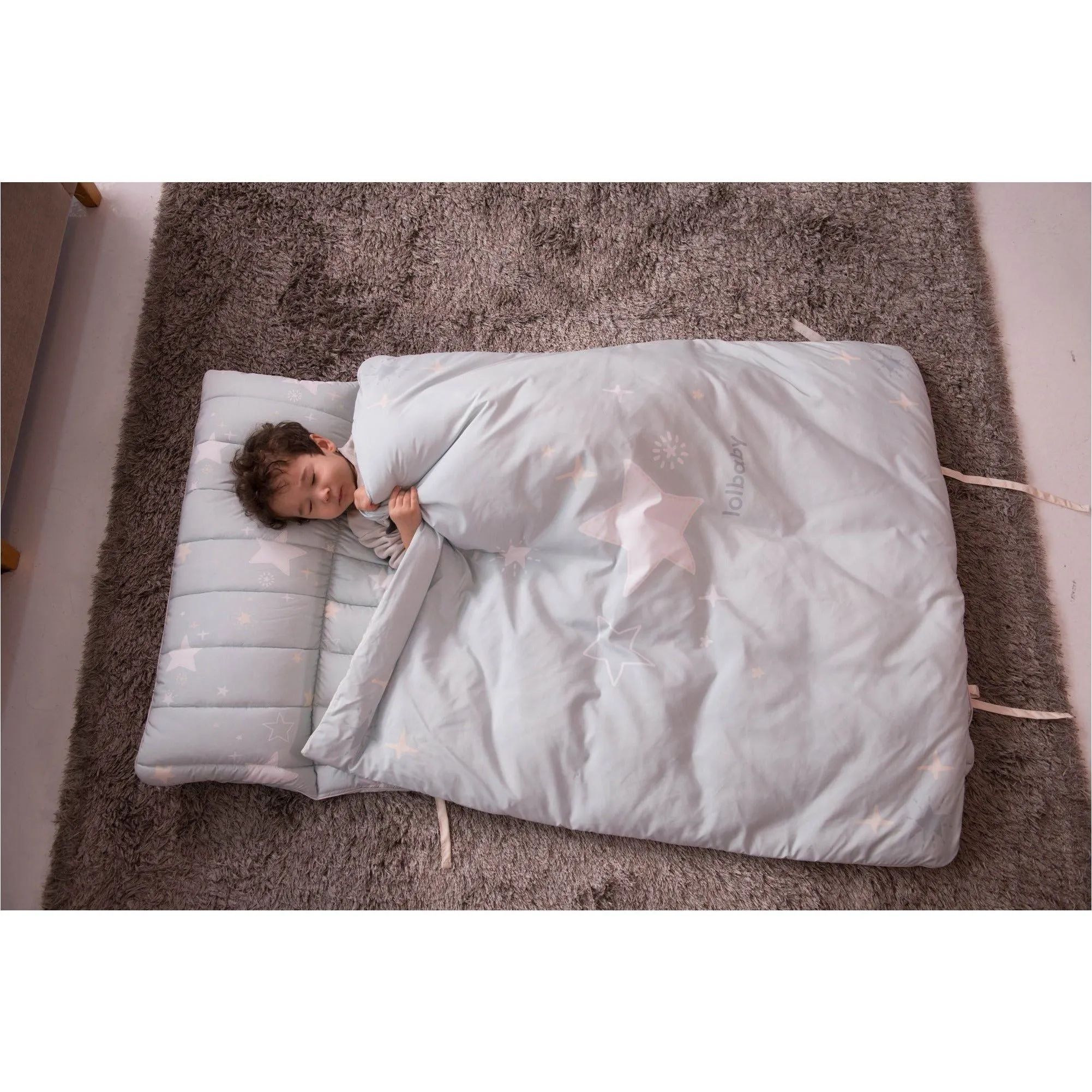 LOLBaby Microfiber Nap Bedding Set - Sleepy Star