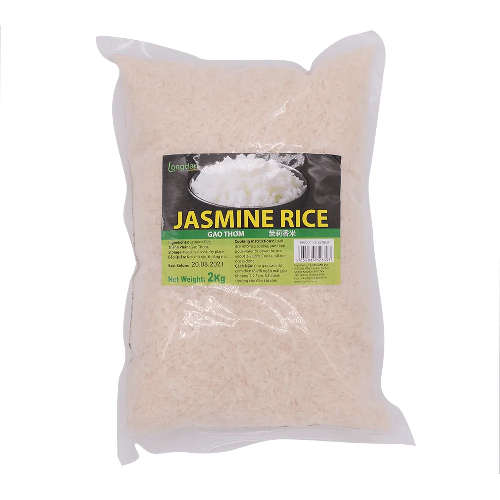 Longdan Jasmine Rice 2Kg