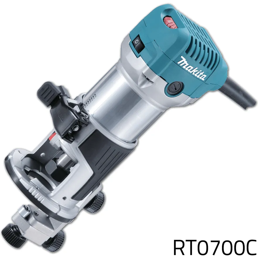 Makita RT0700C Palm Router 1/4" (Variable Speed) 710W