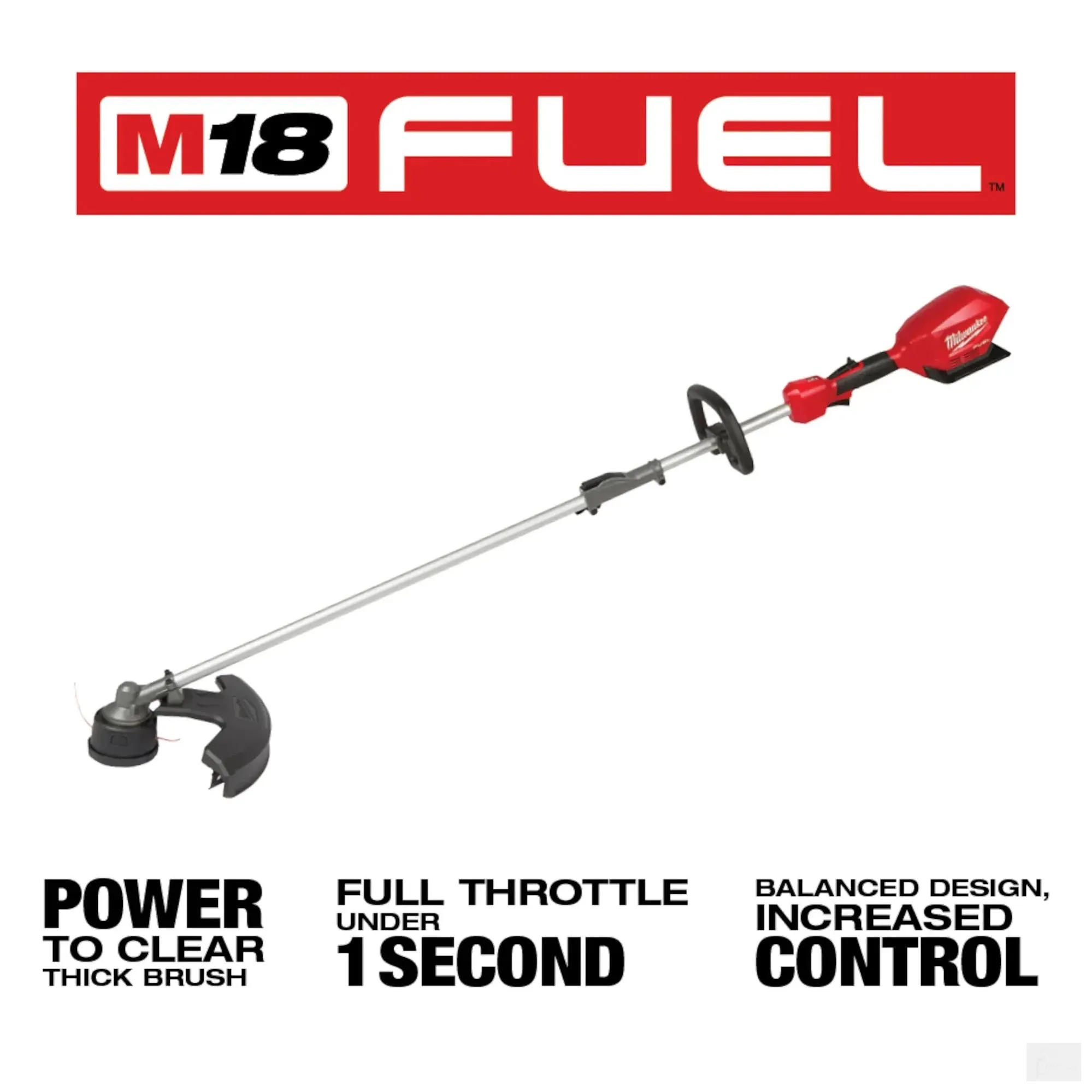 MILWAUKEE M18 FUEL™ String Trimmer w/ QUIK-LOK 2825-20ST