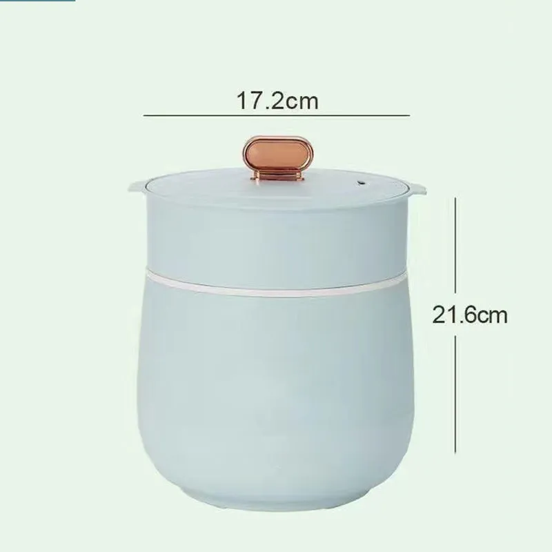 Mini Electric Hot Pot Cooker with Steamer