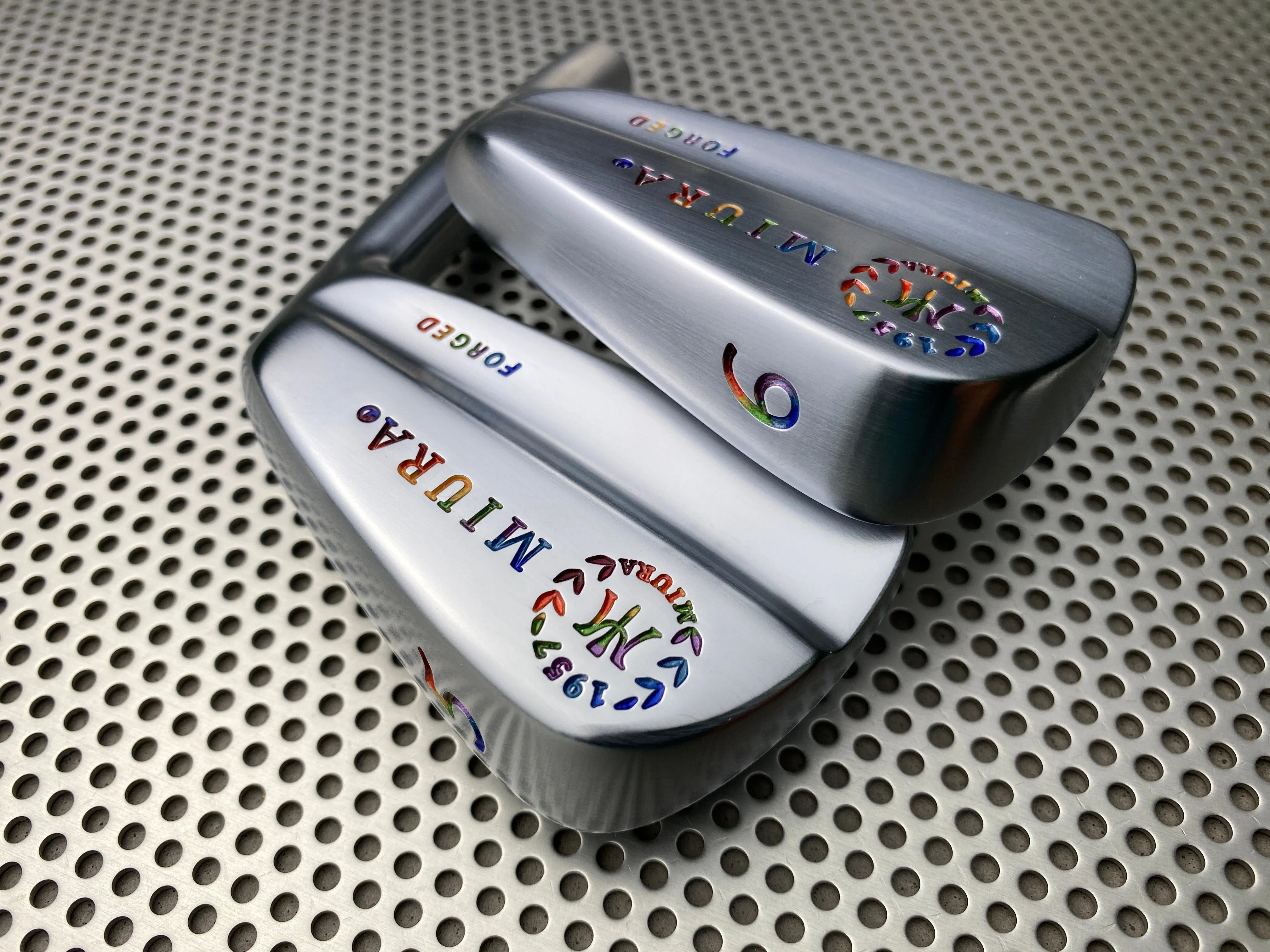 Miura Golf Irons Baby Blades Series 1957 Chromatic Paint Fill Ver 2.0