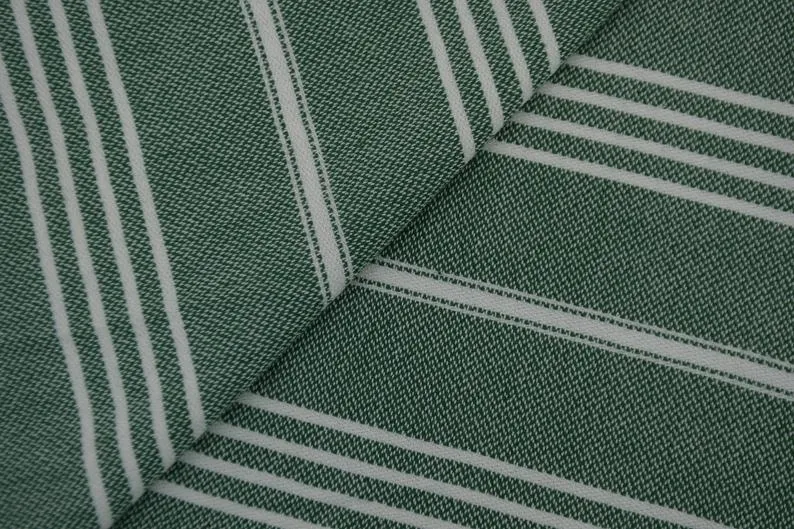 MONACO DARK GREEN TURKISH TOWEL