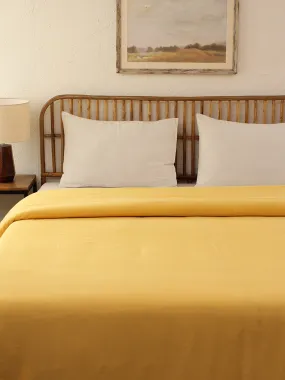 Moringa Double Duvet Cover (Yellow)