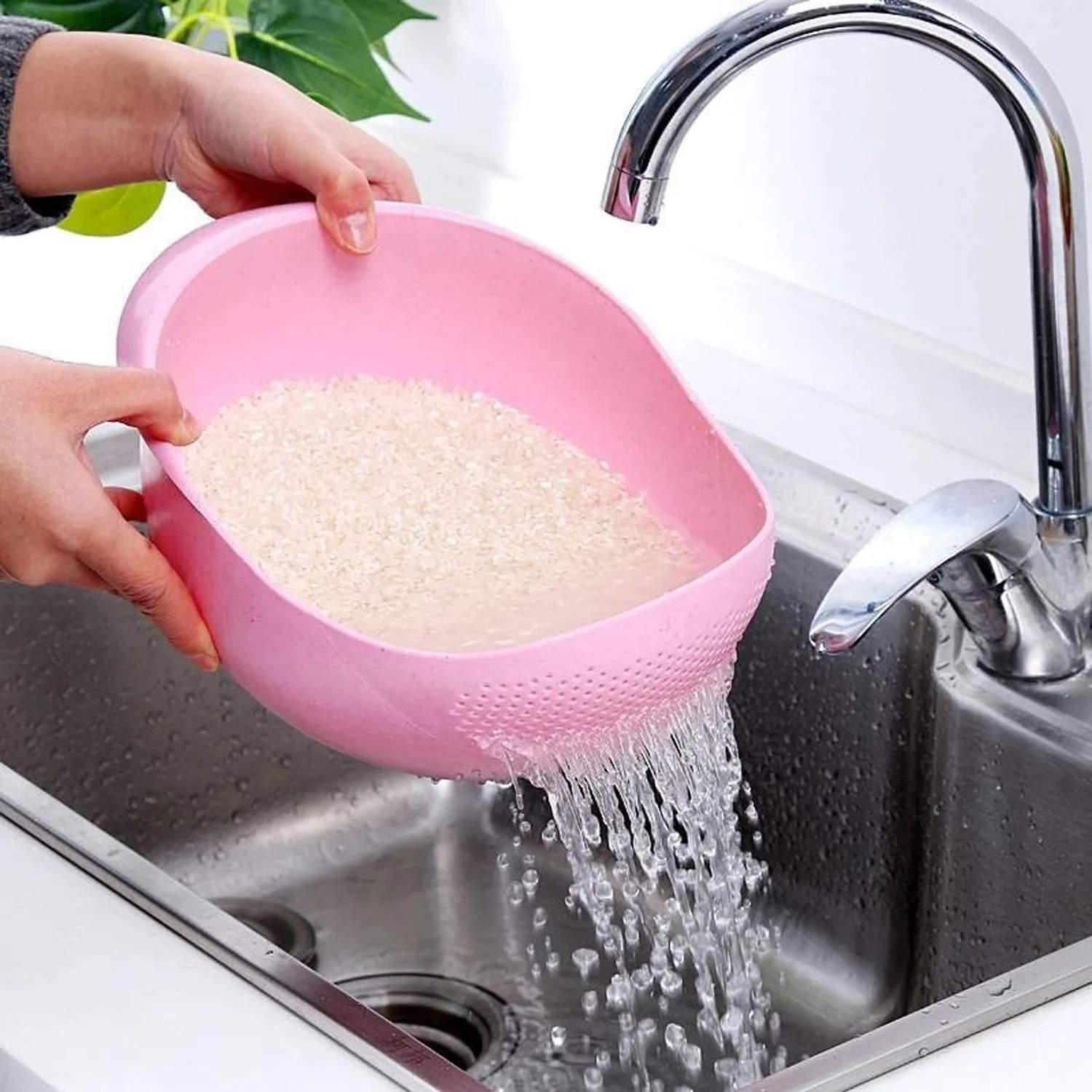 Multipurpose High Quality Washing Bowl for Rice (1 Pc)