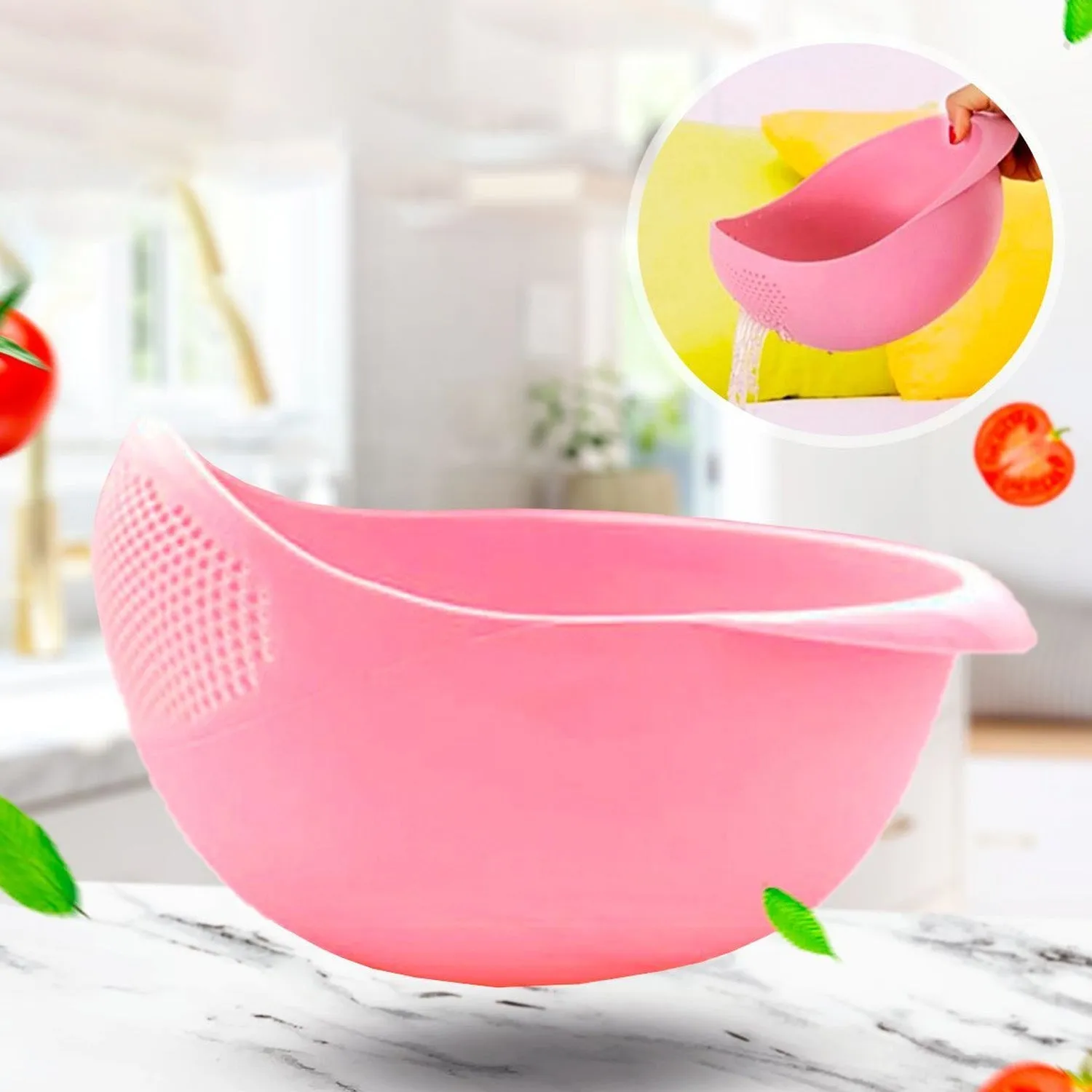 Multipurpose High Quality Washing Bowl for Rice (1 Pc)