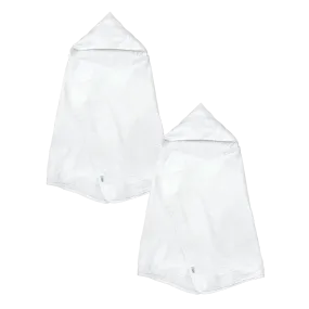 Muslin Hooded Towel made from Organic Cotton (2 pack)