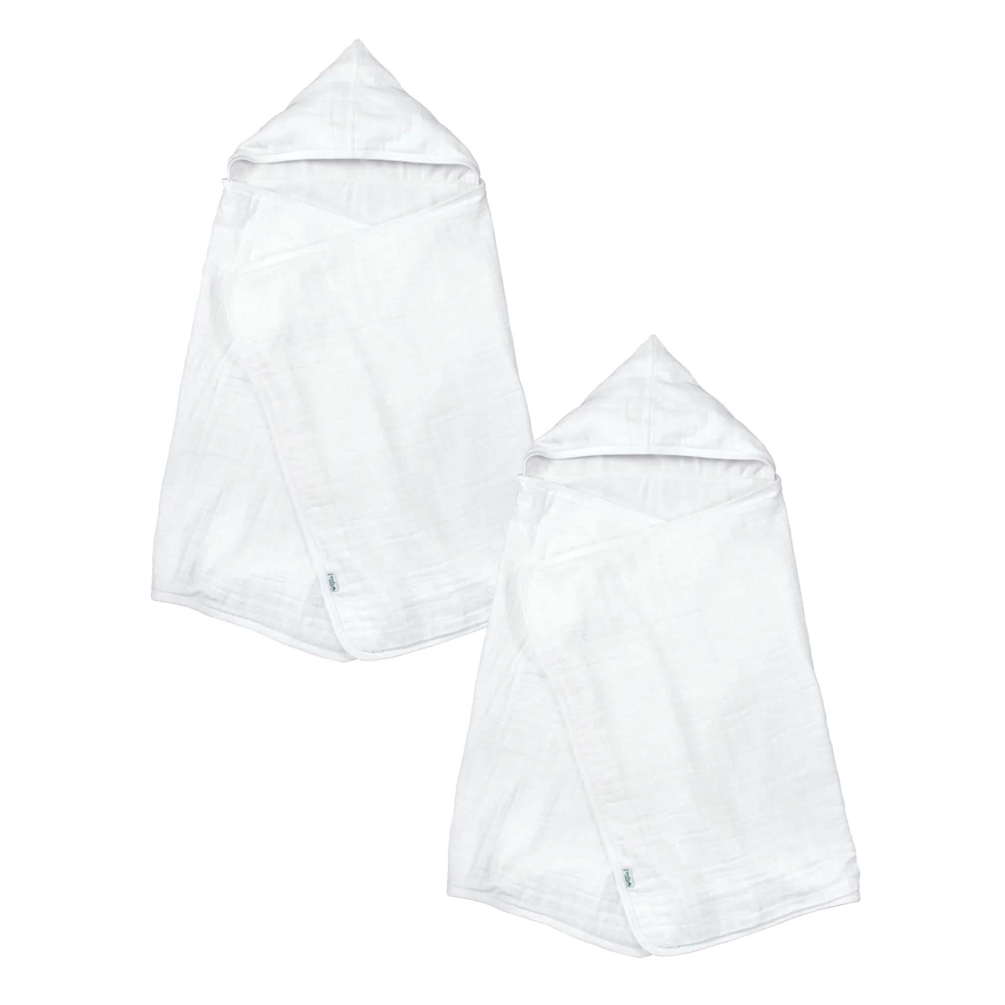 Muslin Hooded Towel made from Organic Cotton (2 pack)