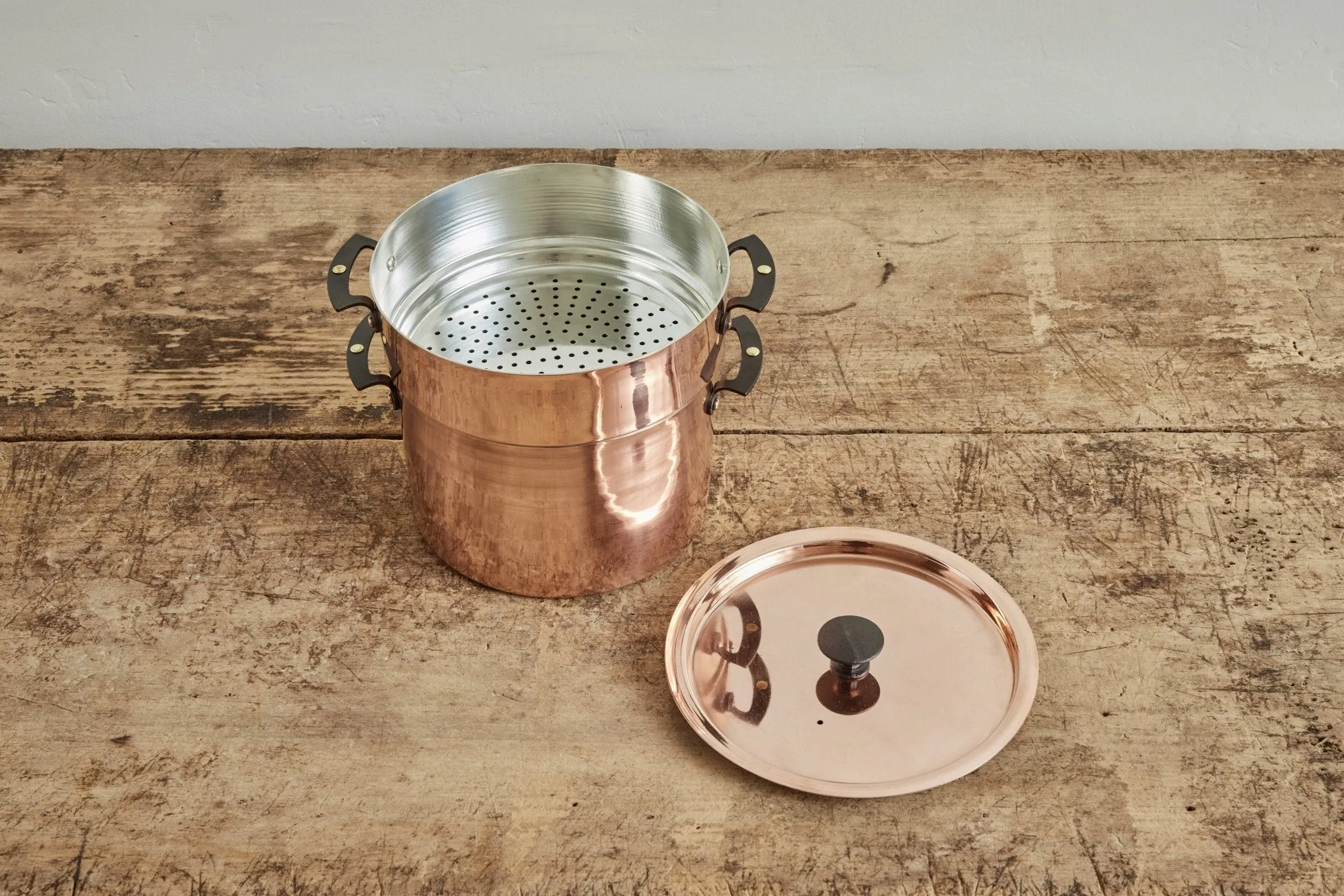 Netherton, Copper Stockpot & Steamer