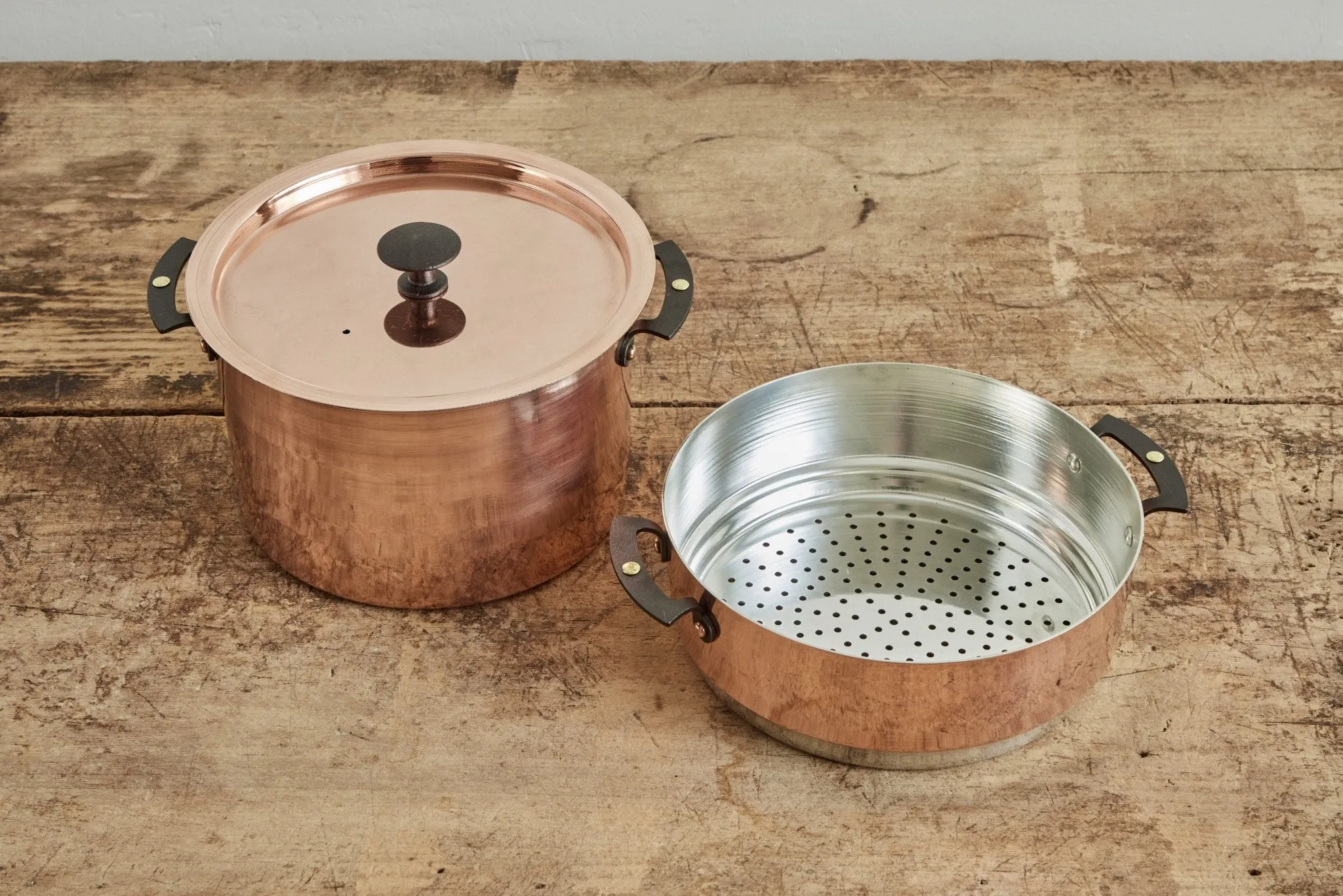 Netherton, Copper Stockpot & Steamer