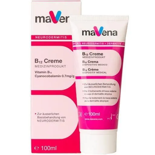 Neurodermatitis MAVENA B12 cream 100 ml