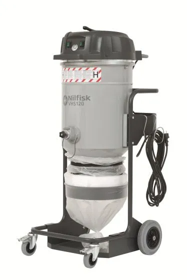 Nilfisk VHS120 HC Certified H Vacuum Cleaner System Approved For Asbestos Removal Work