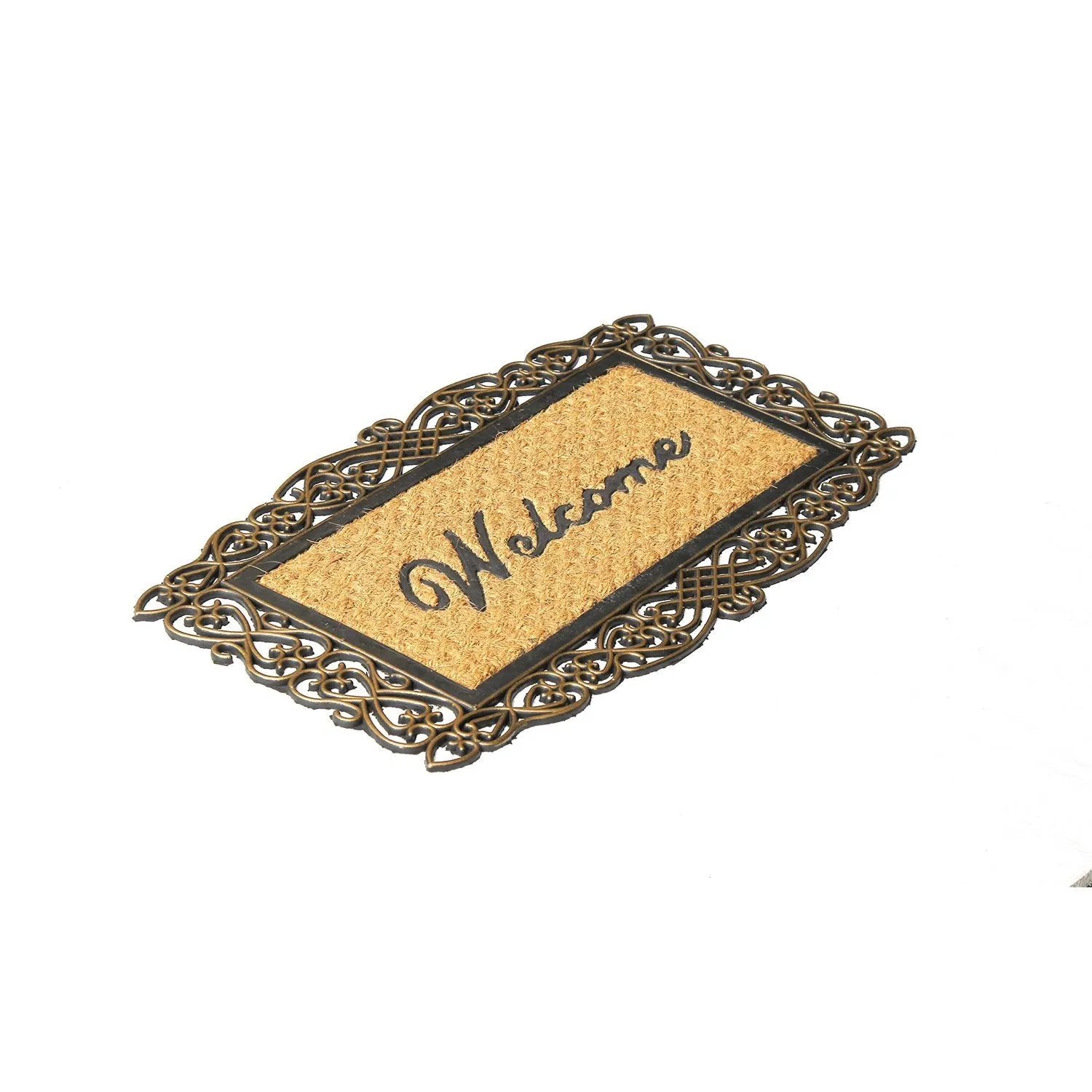 OnlyMat Rubber Backing Welcome Coir Doormat