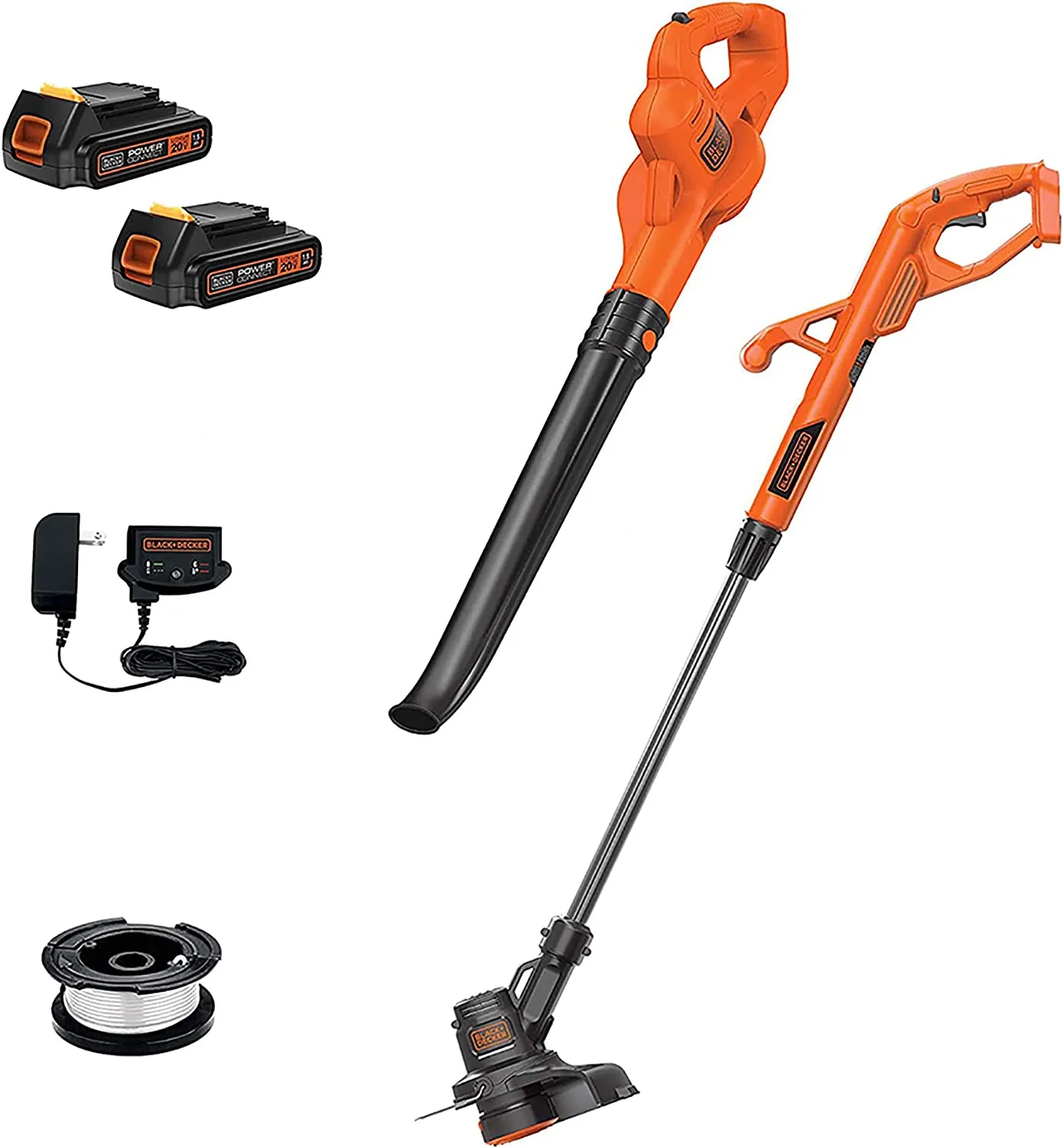 Open Box -  BLACK DECKER 20-Volt MAX Lithium-Ion Cordless Trimmer/Sweeper Combo Kit (2-Tool)