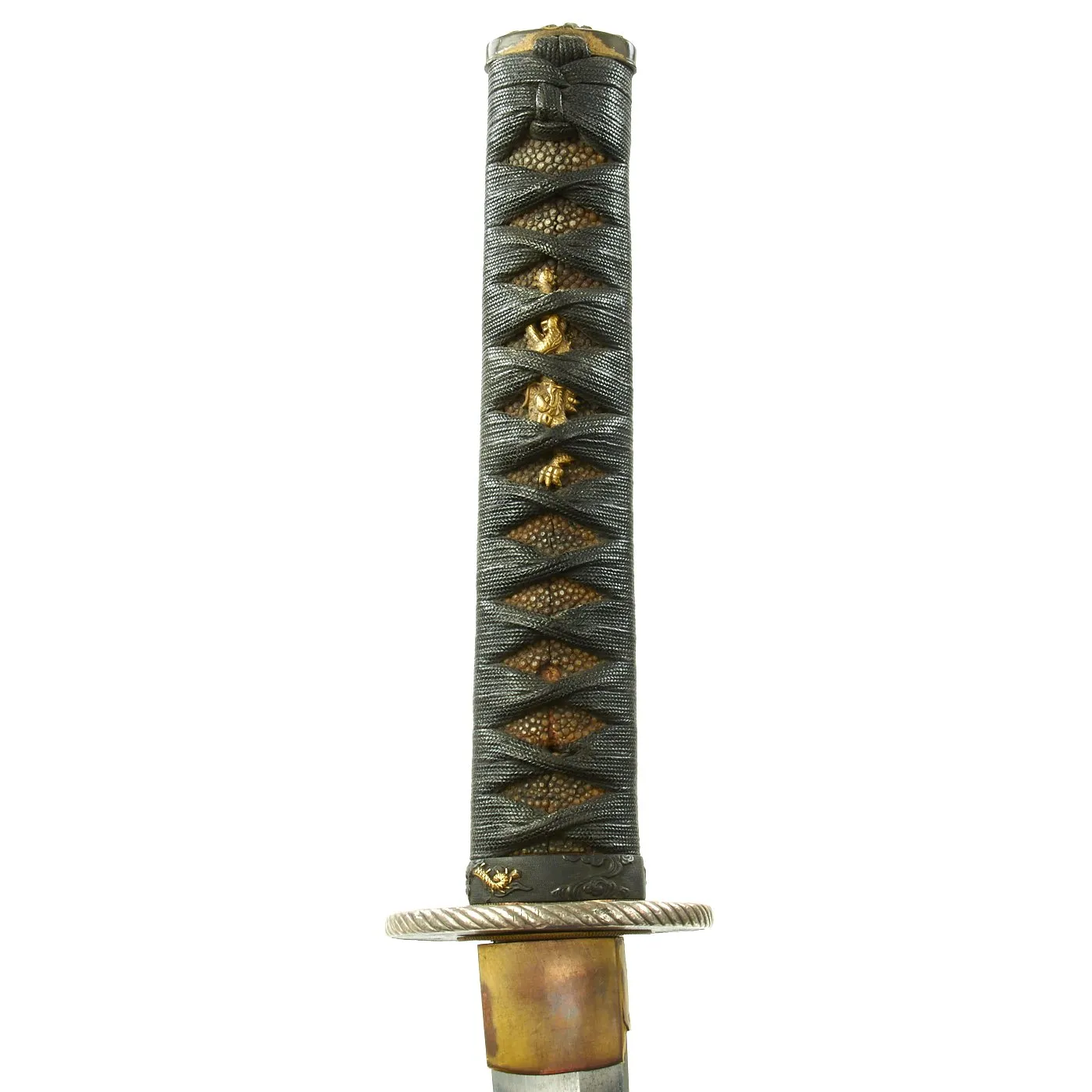 Original 15th - 16th Century Japanese Tachi Long Samurai Sword by NAGAMITSU with 29" Blade