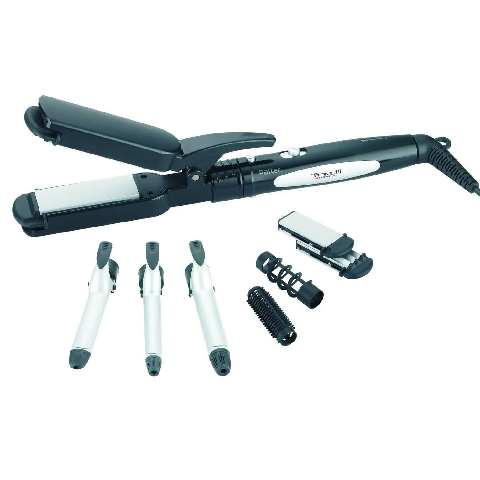 PAITER - Hair Straightener and Curler Set Ceramic Iron