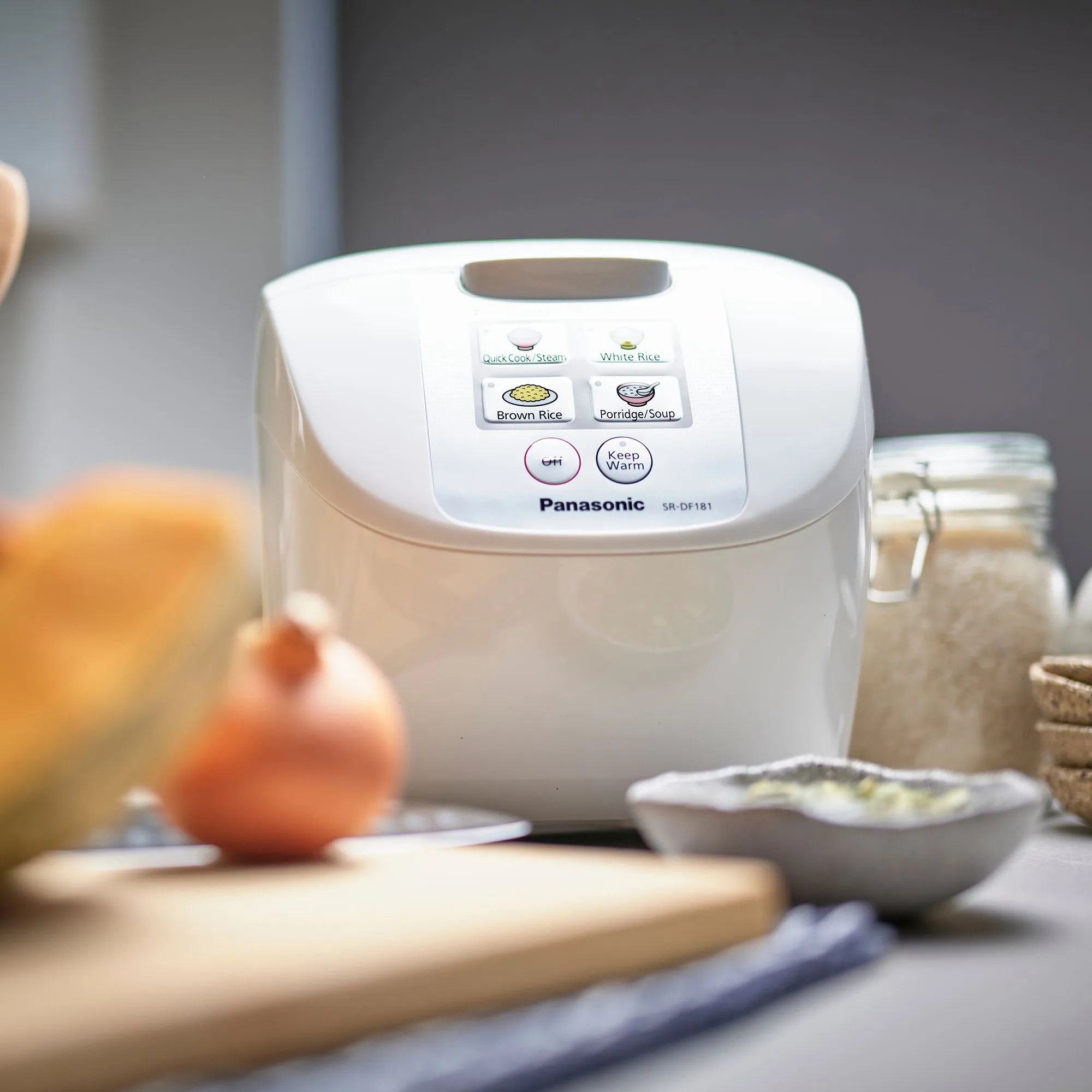 Panasonic Rice Cooker 10 Cup White