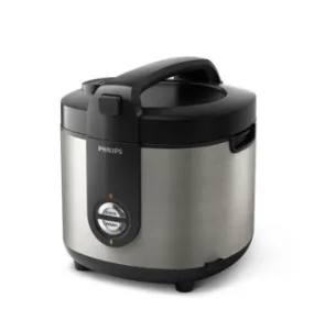 PHILIPS Rice Cooker Nasi Premium  2L - HD3138/62, Silver