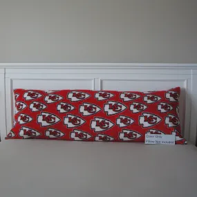 Pillows - Body Pillow Cover - Brand Loyalty - NFL - Kansas City Chiefs - Arrowheads