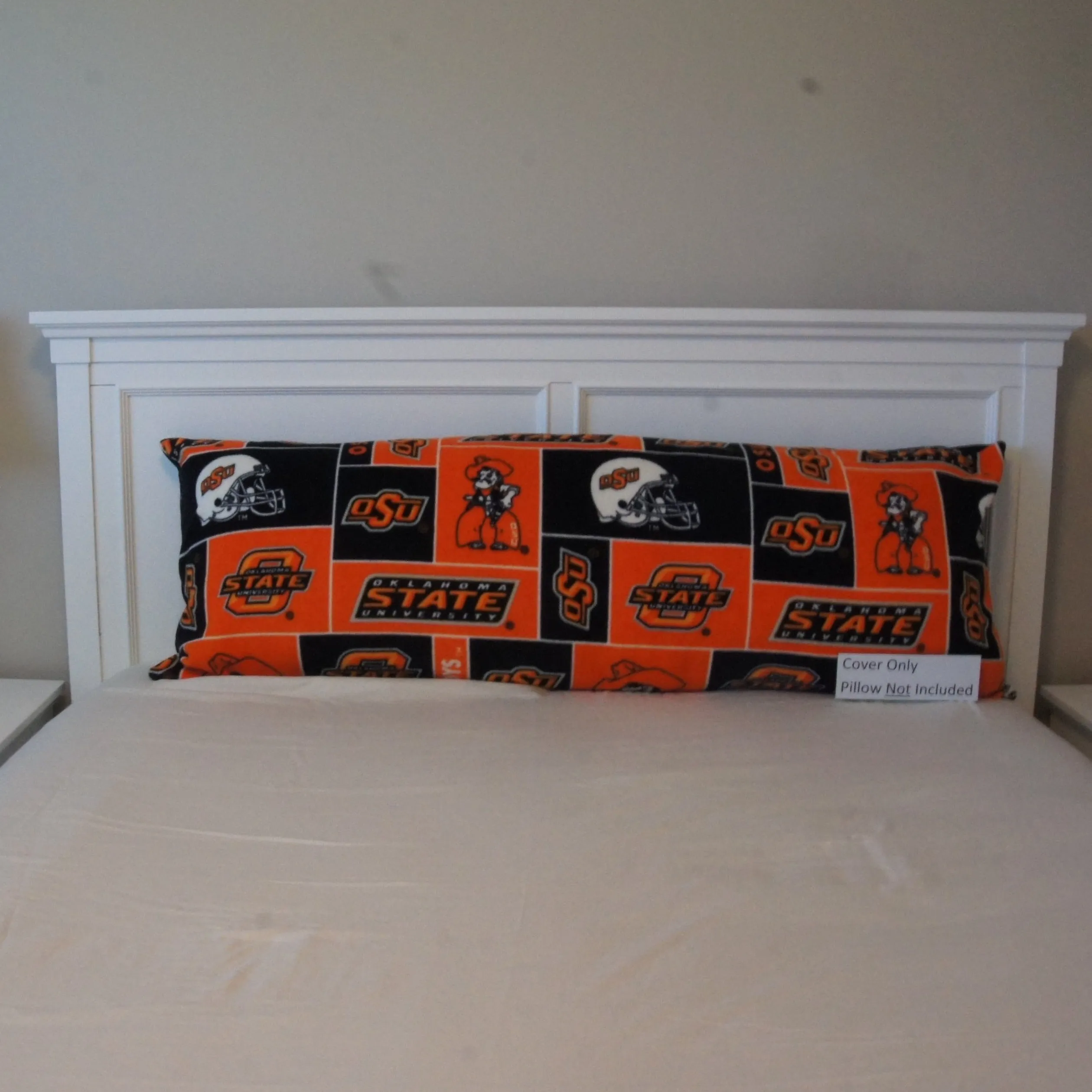 Pillows - Body Pillow Cover - College - NCAA - Oklahoma State University-OSU - Cowboys